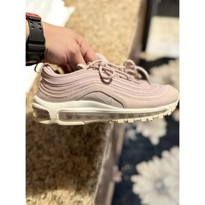 Nike Air Max 97 Sneakers Pink Running Shoes Size 7